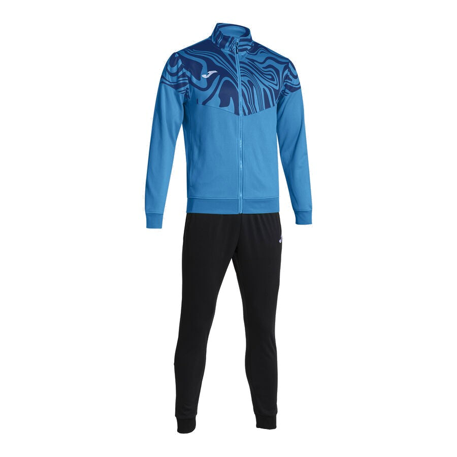 Lion II Elite training Tracksuit European Style Slim-Fit - blue/black - Joma
