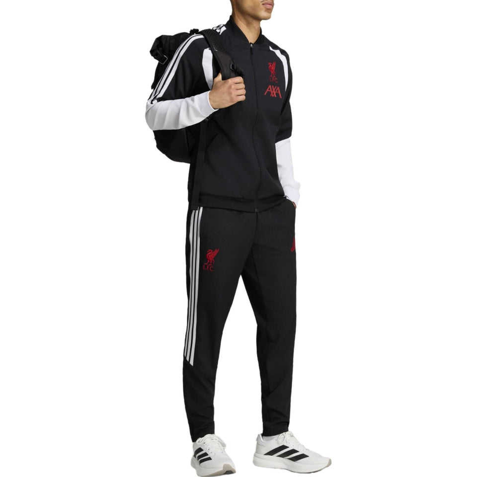 Liverpool FC black presentation Soccer tracksuit 2026/27 - Adidas