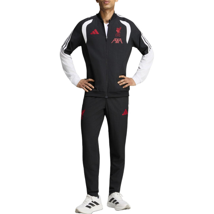 Liverpool FC black presentation Soccer tracksuit 2026/27 - Adidas