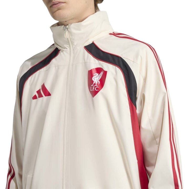 Liverpool FC retro soccer training rain jacket 2025/26 - Adidas