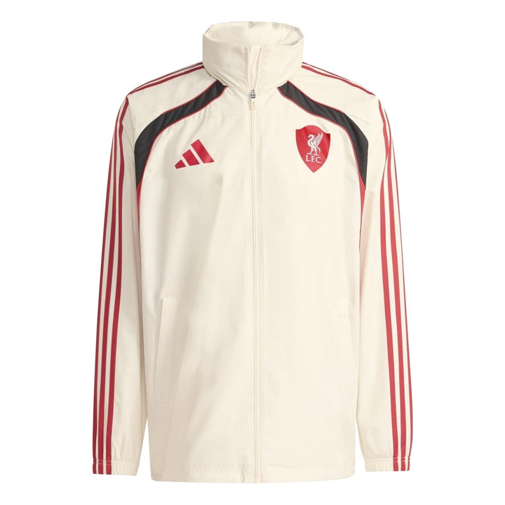 Liverpool FC retro soccer training rain jacket 2025/26 - Adidas