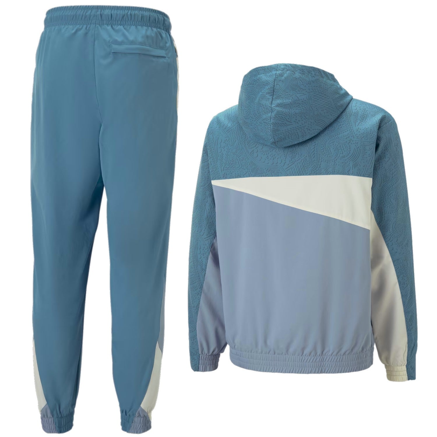 Olympique Marseille streetwear woven presentation tracksuit 2023 Puma