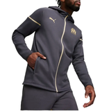 Olympique Marseille Casual hooded presentation tracksuit 2024 - Puma