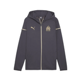 Olympique Marseille Casual hooded presentation tracksuit 2024 - Puma