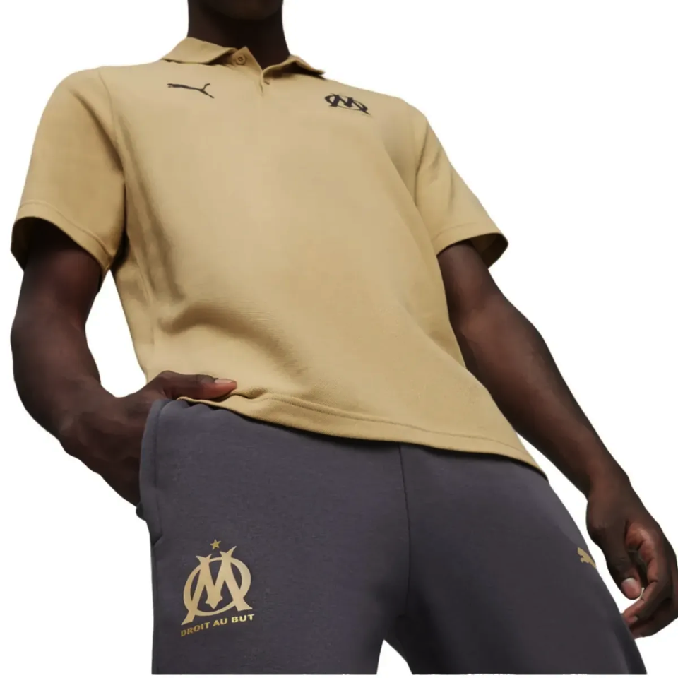 Olympique Marseille Casual hooded presentation tracksuit 2024 - Puma