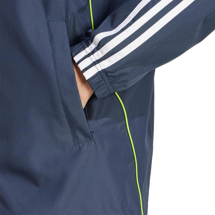 Real Madrid CF retro soccer training rain jacket 2025/26 - Adidas