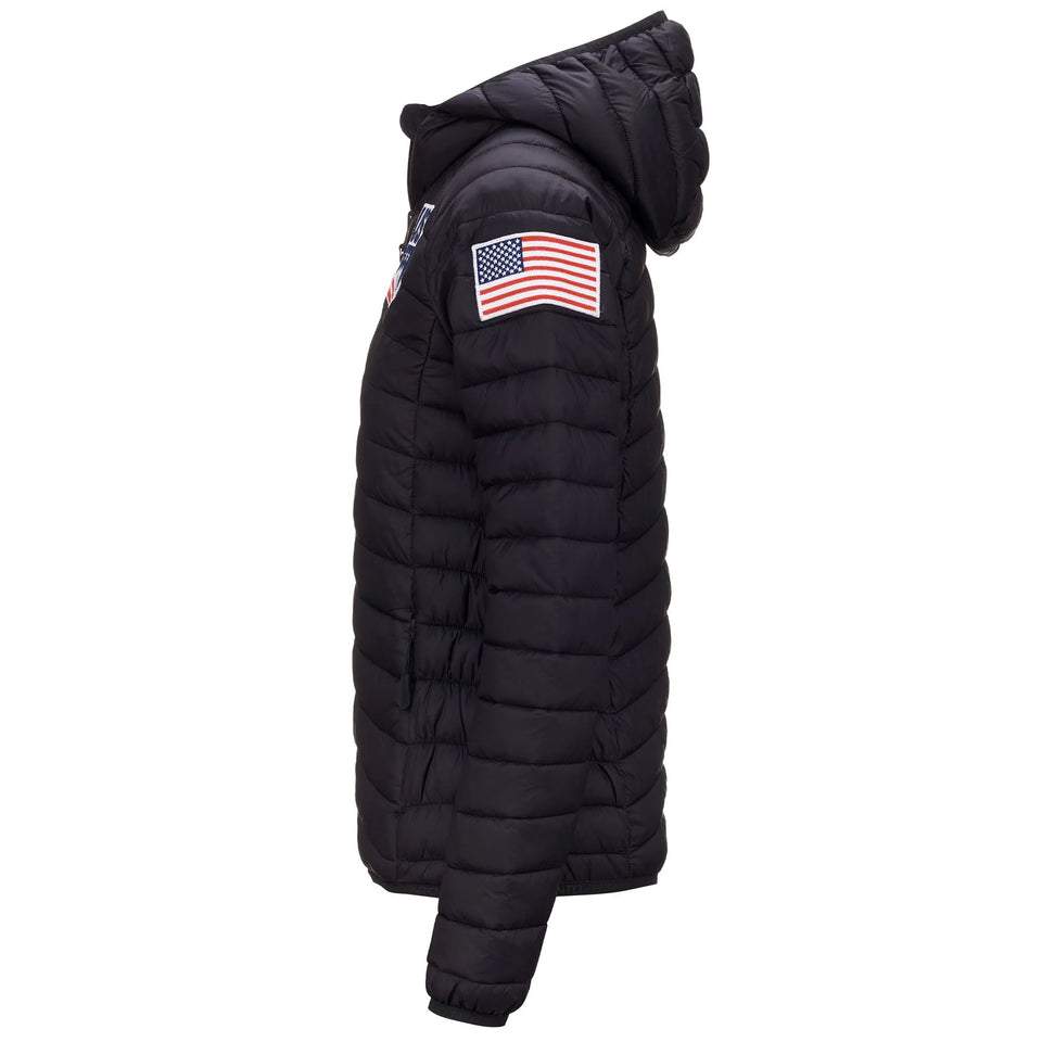 Women's US Ski Team Quilted Jacket Primaloft® Insulated Winter Olympics 2026 Navy - Kappa