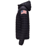 Women's US Ski Team Quilted Jacket Primaloft® Insulated Winter Olympics 2026 Navy - Kappa