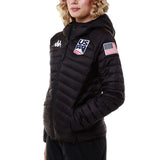 Women's US Ski Team Quilted Jacket Primaloft® Insulated Winter Olympics 2026 Navy - Kappa