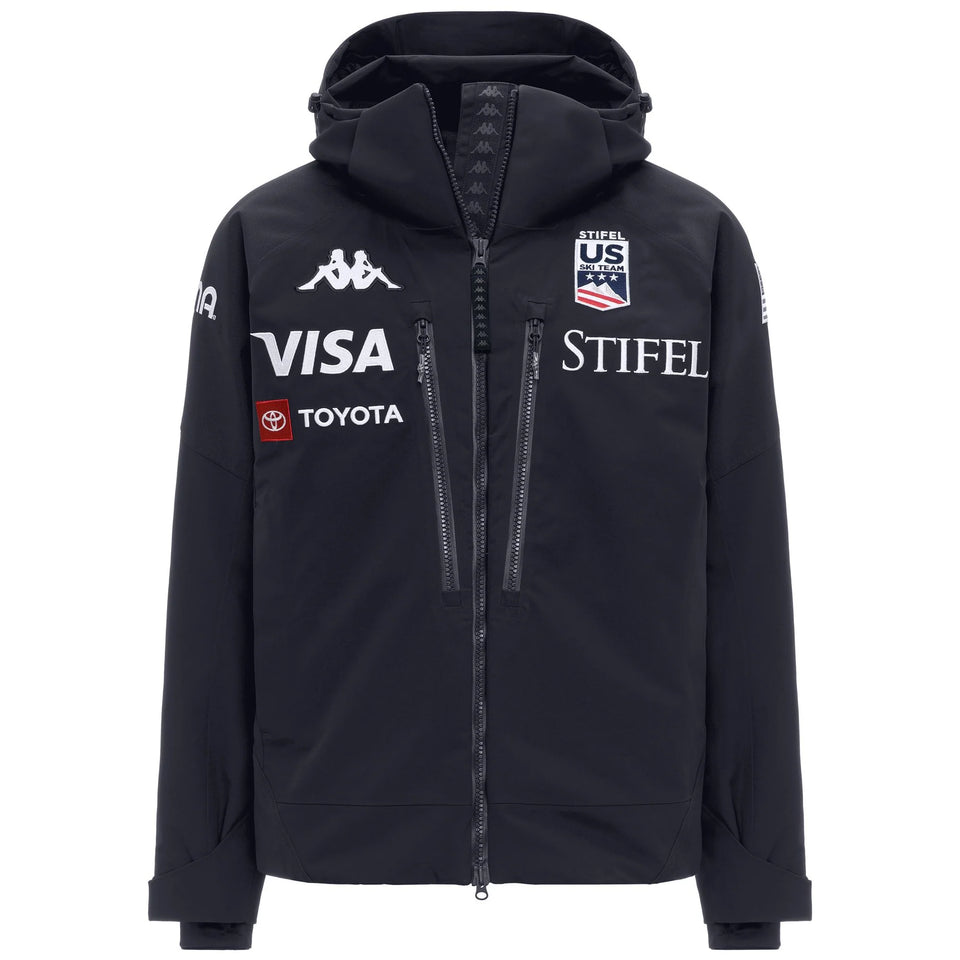 US Ski Team pro insulated parka jacket Winter Olympics 2026 Navy - Kappa