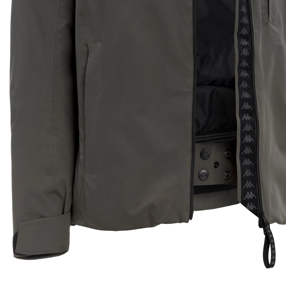 US Ski Team official waterproof padded jacket Winter Olympics 2026 Green - Kappa