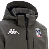 US Ski Team official waterproof padded jacket Winter Olympics 2026 Green - Kappa