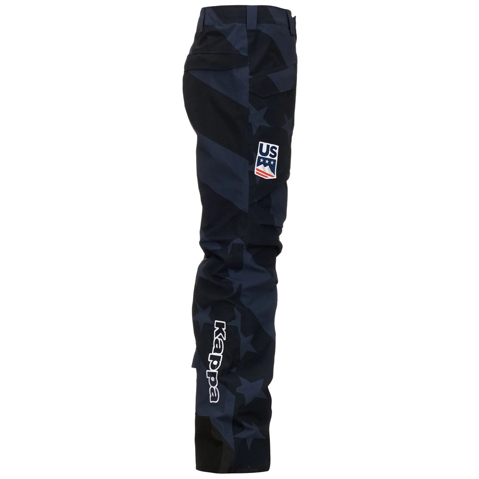 US Ski Snowboard Team 10K waterproof team pants 2025/26 Navy Blue - Kappa