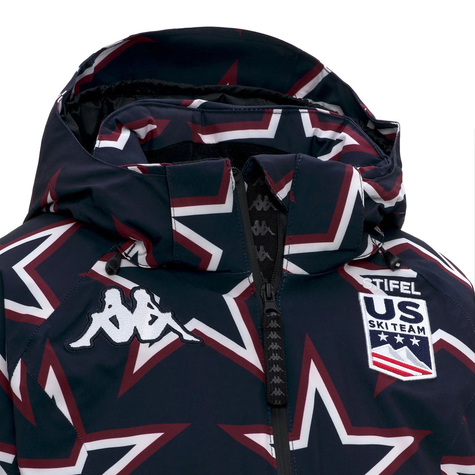 Women’s US Ski Team Insulated Waterproof Jacket Winter Olympics 2026 - Kappa