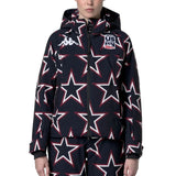 model wearing a Women’s US Ski Team Insulated Waterproof Jacket Winter Olympics 2026 - Kappa