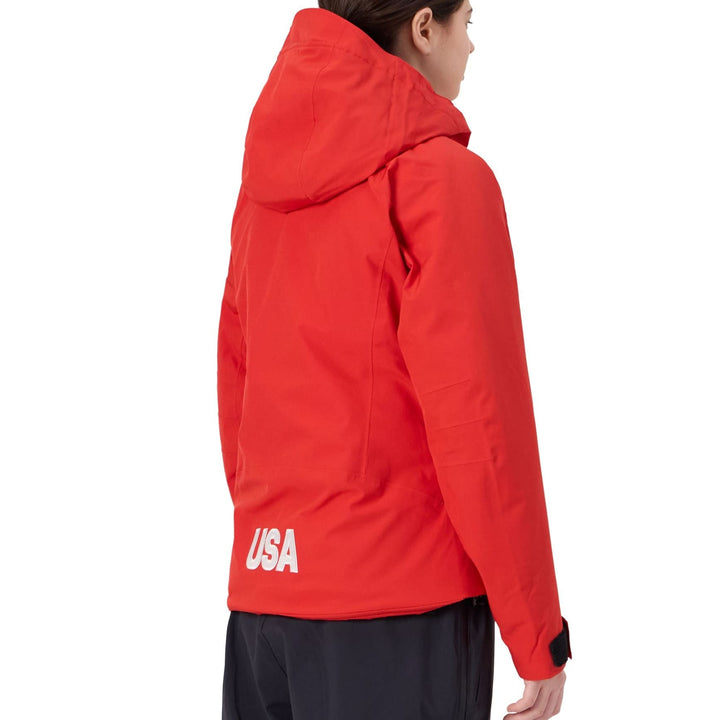 Women's US Ski Team waterproof padded jacket Winter Olympics 2026 Red - Kappa