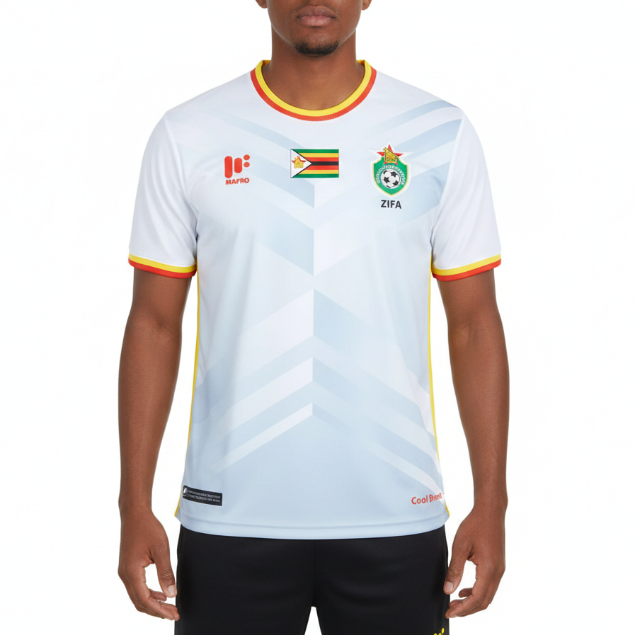 Zimbabwe national team Third soccer jersey 2018 - Mafro