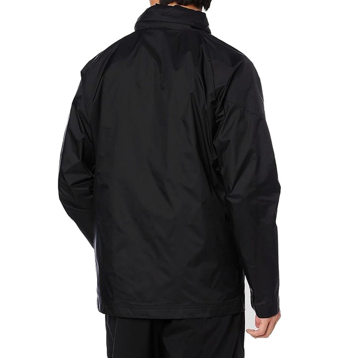 AC Milan black soccer training rain jacket 2023/24 - Puma