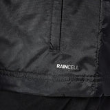 AC Milan black Puma rain jacket featuring RAINCELL technology for water resistance