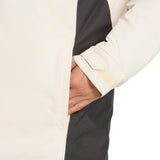 2025 26 Liverpool Adidas parka coat featuring a zipped pocket and comfortable fit for cold weather