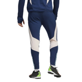 Ajax training tracksuit Adidas 2023 24 in navy blue with stylish design for soccer training.