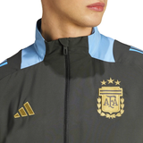 Argentina Adidas presentation tracksuit featuring AFA emblem and stylish design for soccer fans