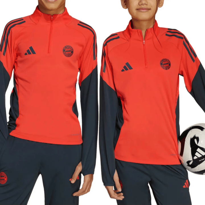 Kids - Bayern Munich Training Technical Soccer Tracksuit 2025/26 - Adidas
