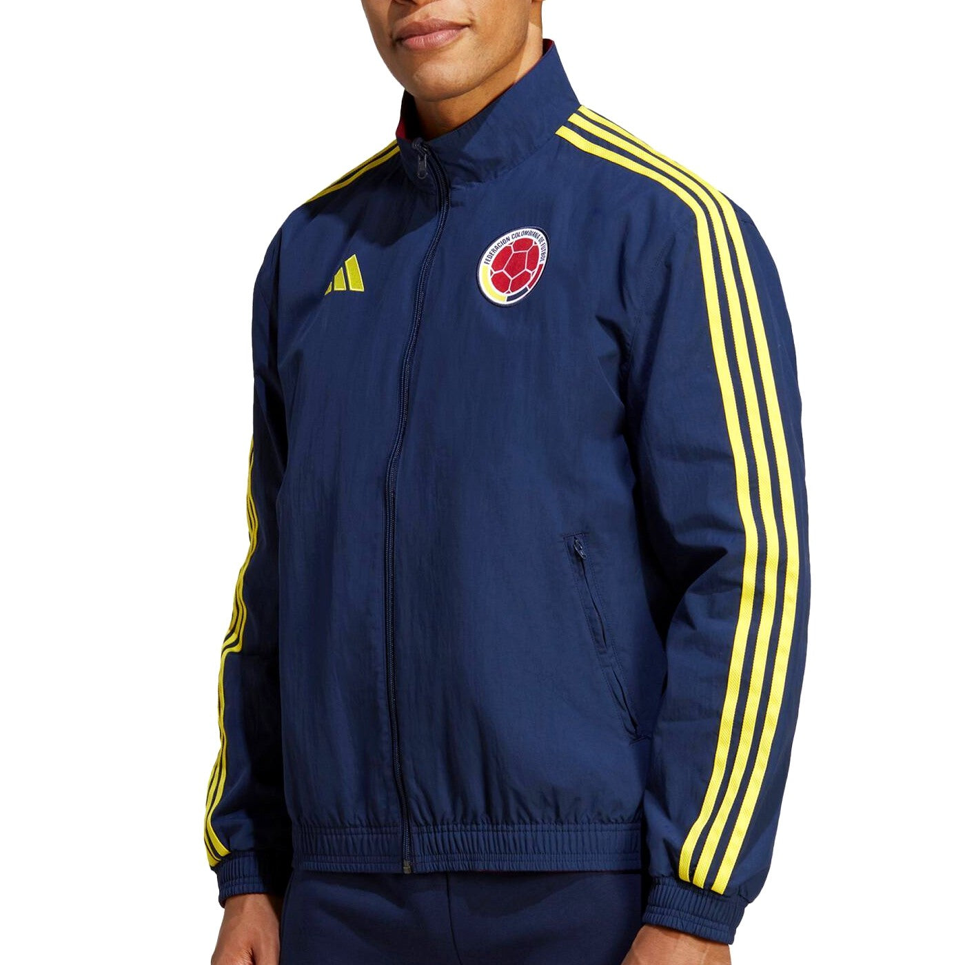 Colombia pre-match presentation Soccer jacket 2022/23 Adidas