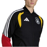 Adidas Germany black presentation tracksuit 2026 with iconic branding and vibrant colors