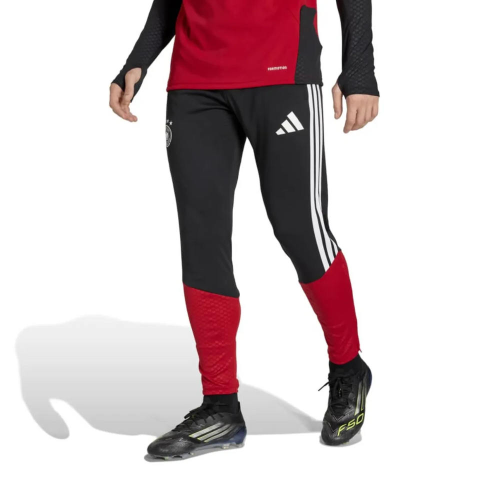 Adidas Germany red training tracksuit 2026 featuring breathable fabric