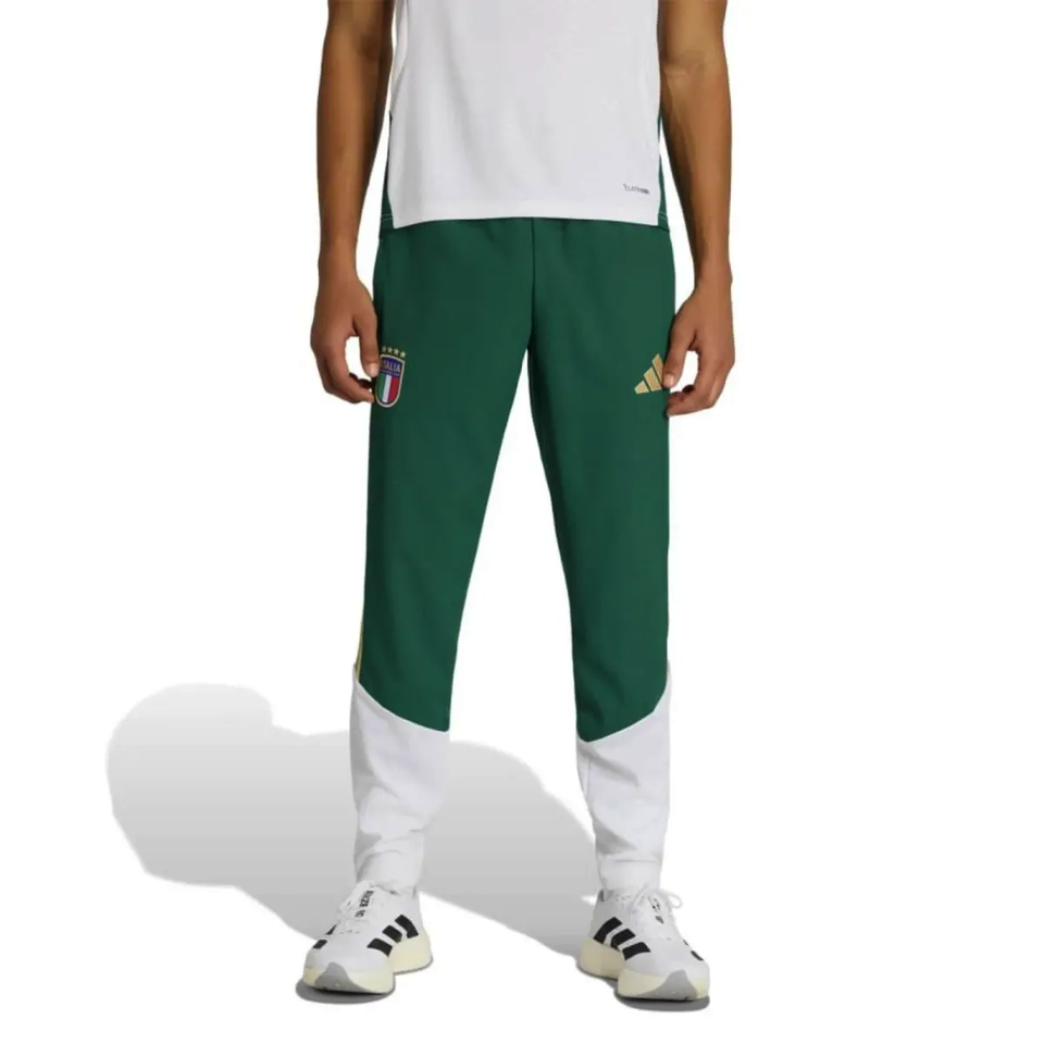 Adidas Italy green presentation tracksuit 2026 featuring comfortable fit and stylish design