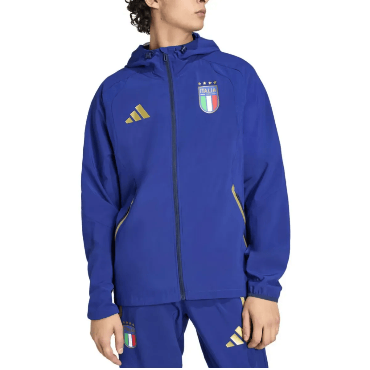 Adidas Italy Woven Tracksuit 2026 Casual Travel | SoccerTracksuits.com