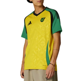Jamaica 2024 Adidas soccer jersey featuring vibrant colors and a stylish design for fans and players