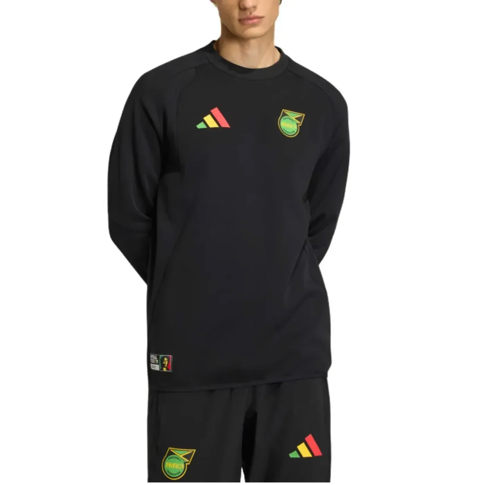 Jamaica black Casual Travel presentation sweat tracksuit 2026/27 - Adidas