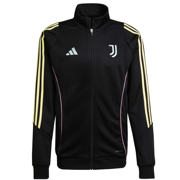 Juventus black training presentation bench tracksuit 2025/26 - Adidas