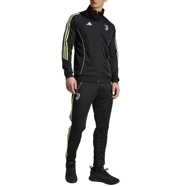 Juventus black training presentation bench tracksuit 2025/26 - Adidas