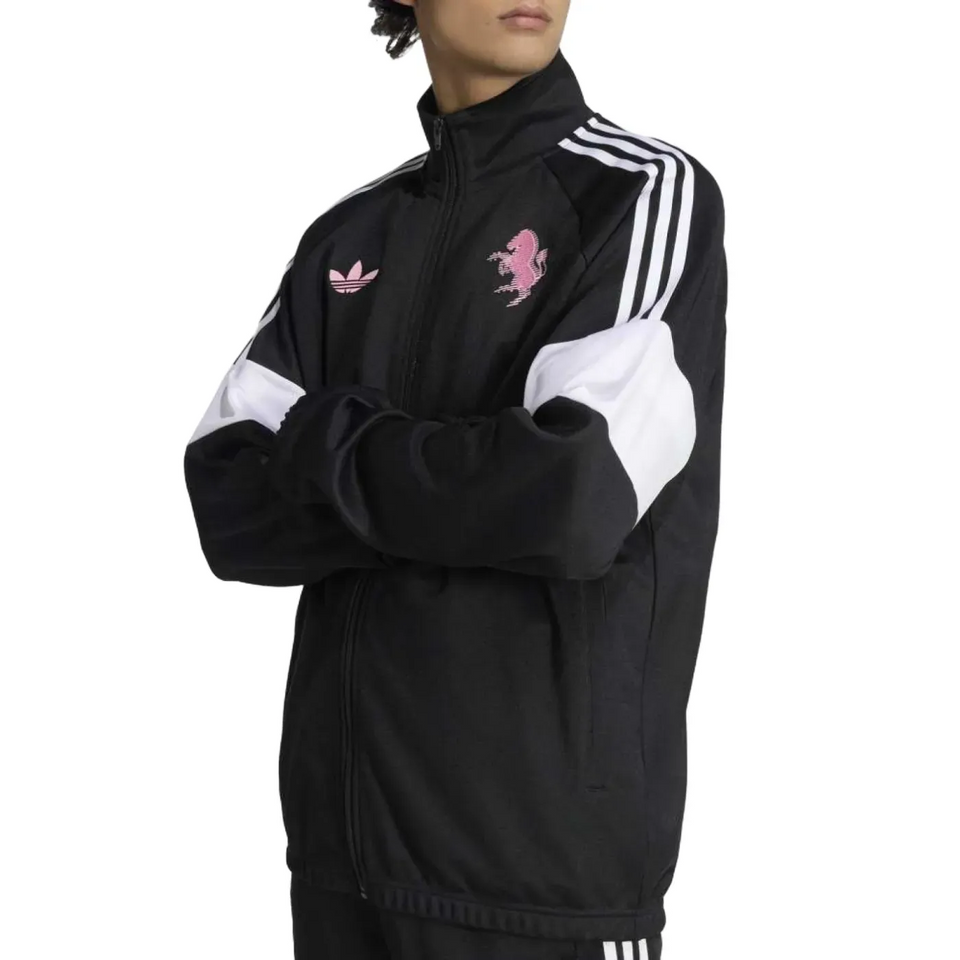 Juventus Originals casual presentation tracksuit 2026 black/white - Adidas