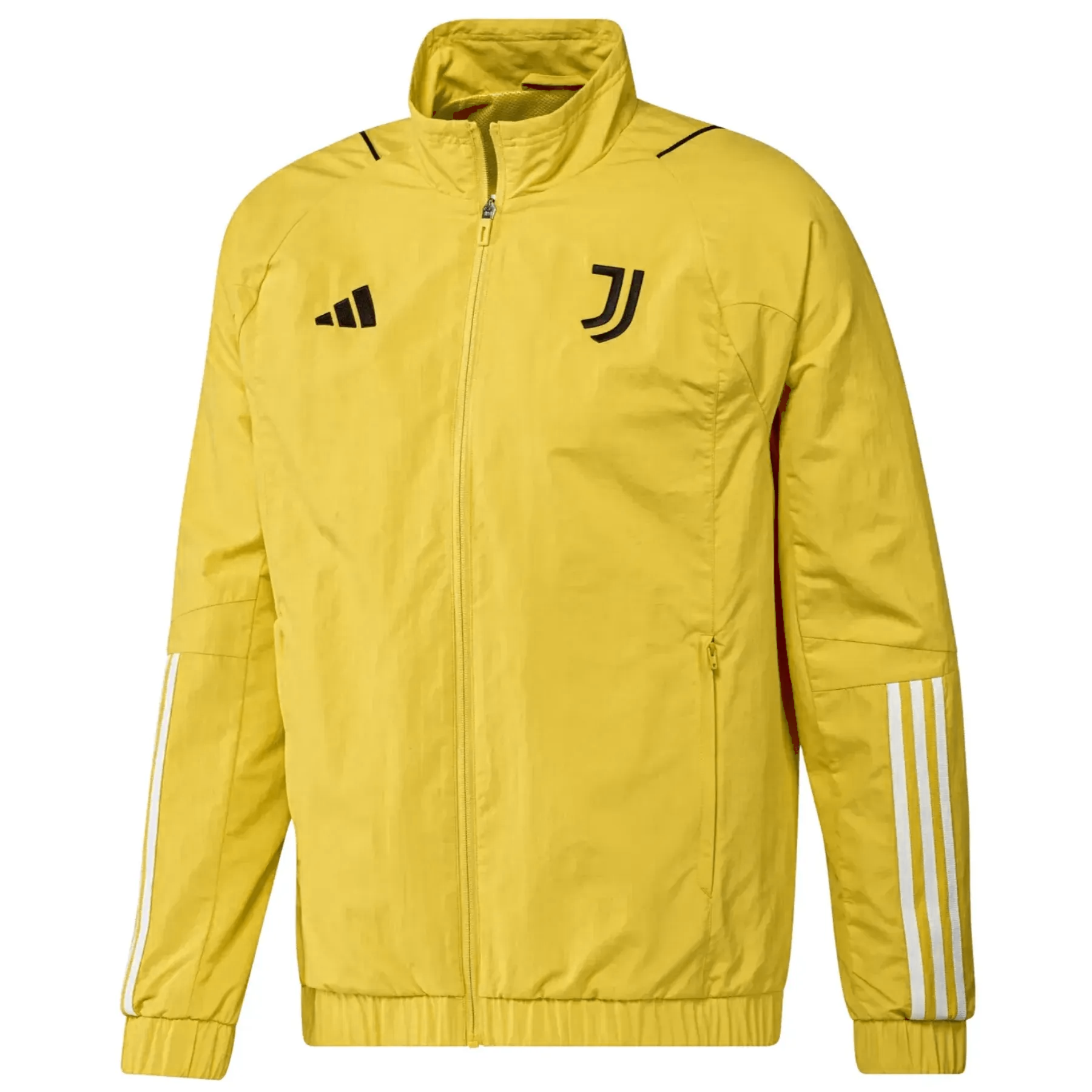 Juventus FC Yellow Training Presentation Soccer Tracksuit 2024 Adidas Men s Small Men s Medium
