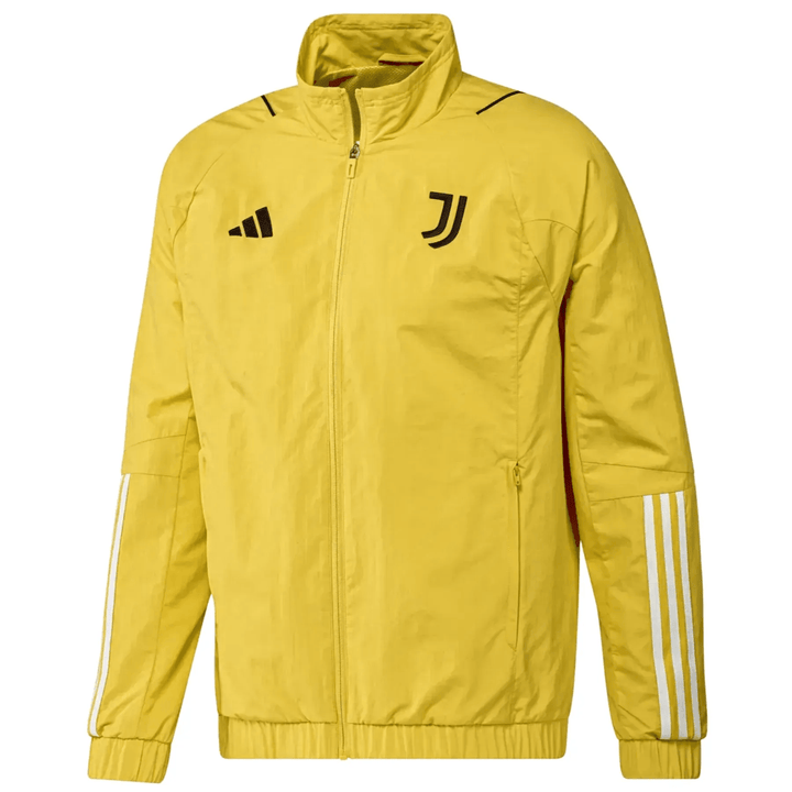 Juventus yellow training presentation Soccer tracksuit 2024 - Adidas