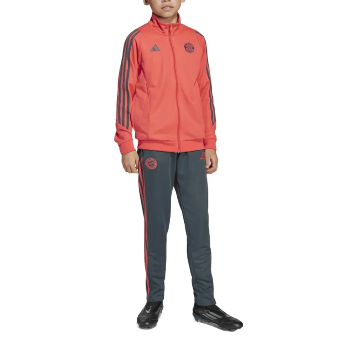 Kids - Bayern Munich Training Presentation Bench Tracksuit 2025/26 - Adidas