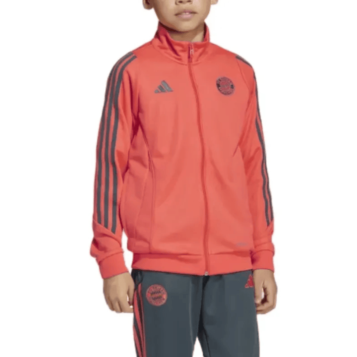 Kids - Bayern Munich Training Presentation Bench Tracksuit 2025/26 - Adidas