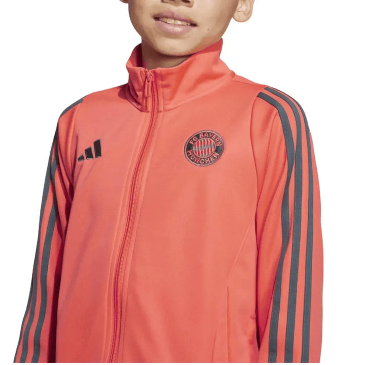 Kids - Bayern Munich Training Presentation Bench Tracksuit 2025/26 - Adidas