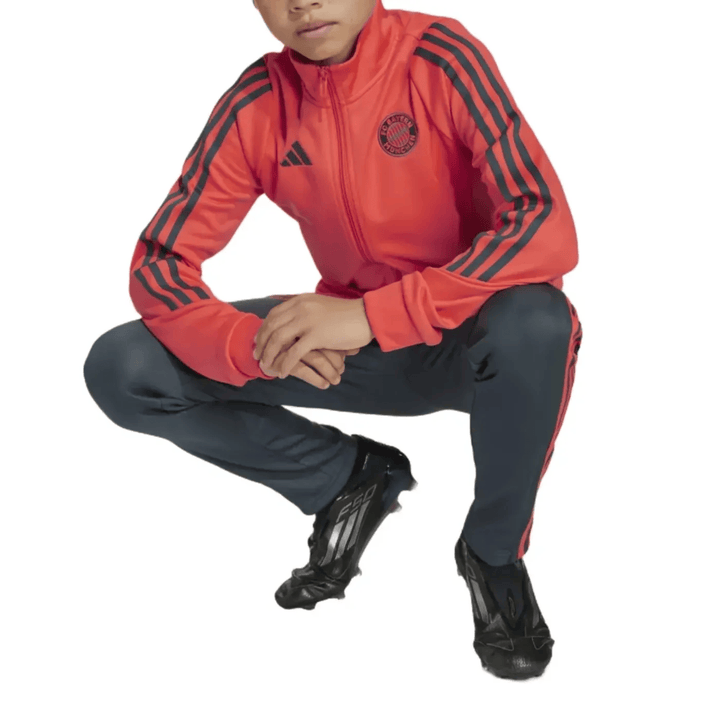 Kids - Bayern Munich Training Presentation Bench Tracksuit 2025/26 - Adidas