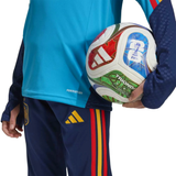 Kids Spain soccer tracksuit Adidas 2026 WC with comfortable fit and vibrant colors for young athletes