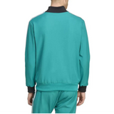 Back view of the Liverpool Adidas Originals presentation tracksuit in teal with black accents on SoccerTracksuits.com