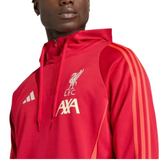 Liverpool FC red hooded training technical tracksuit 2026 - Adidas
