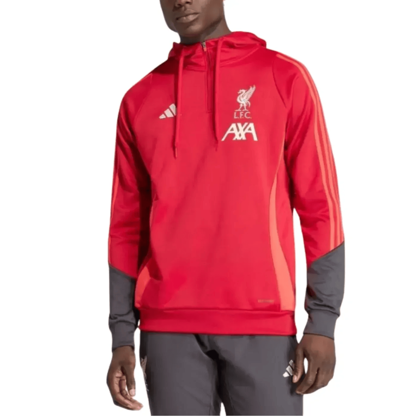 Liverpool FC red Hooded Training Tracksuit 2026 Adidas technical