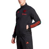 Adidas Manchester United presentation tracksuit 2023 24 featuring sleek design and team colors