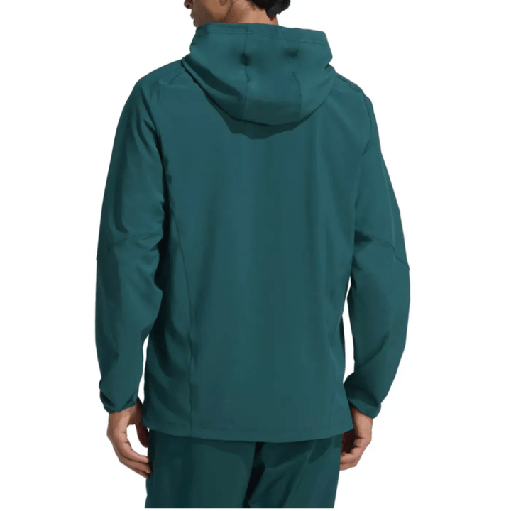Mexico Casual Travel hooded presentation soccer tracksuit in teal by Soccer Tracksuits for adults with various sizes.