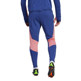 Adidas Olympique Lyon training tracksuit 2023 in blue and pink with a comfortable fit and sporty design